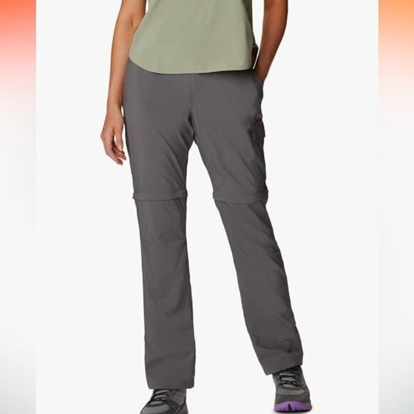 Columbia Omni-Shade Sun Protection Cargo Hiking Outdoor Pants Women’s Size 12 - Picture 1 of 7